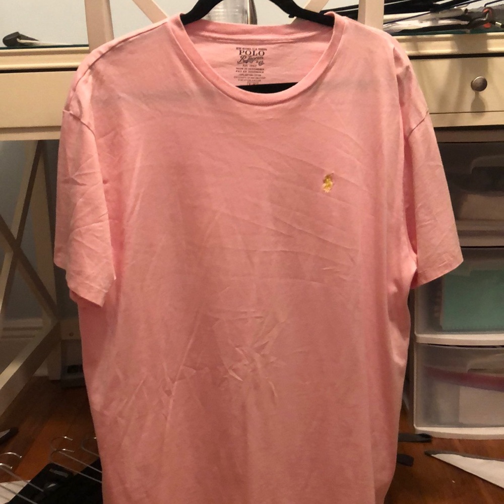 Pink Polo T-shirt